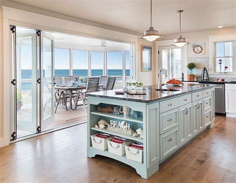 Using black and white behind beach house kitchen ideas, provides a clean, fresh, elegant atmosphere. 50+ Incredible Beach House Kitchen Ideas - Kawaii Interior