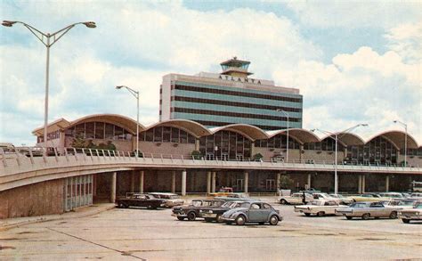 The 1961 Jet Age Terminal Atlanta Airport Atlanta Hartsfield