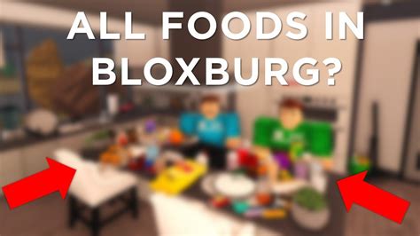 Cooking All Foods In Bloxburg Pt 1 Youtube