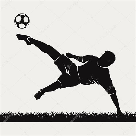 Soccer Kick Silhouette
