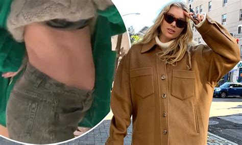 Pregnant Elsa Hosk Shares A Glimpse Of Her Blossoming Baby Bump In