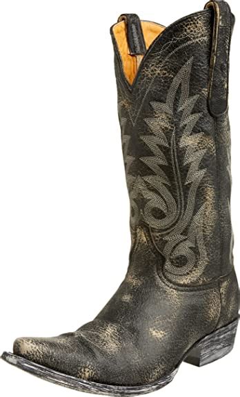 Old Gringo Mens M175 204 Nevada Cowboy Boots Black Size 95 Uk