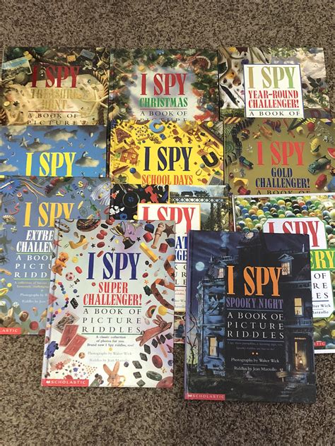 Trying To Collect All Of The I Spy Books Rnostalgia