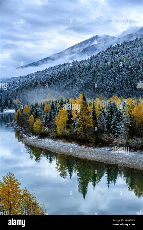 North Thompson River Bc Canada Stock Photo Alamy