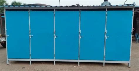 PPGI Row Toilets 5 In 1 EWC Toilet Complex 1m X 5m At Rs 124000