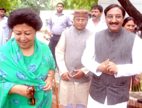 Bjp's khanpur mla kunwar pranav champion had on monday questioned the tenure of ramesh pokhriyal nishank as haridwar member of parliament. Ramesh Pokhriyal Wife / Ramesh Pokhriyal Nishank Cabinet ...