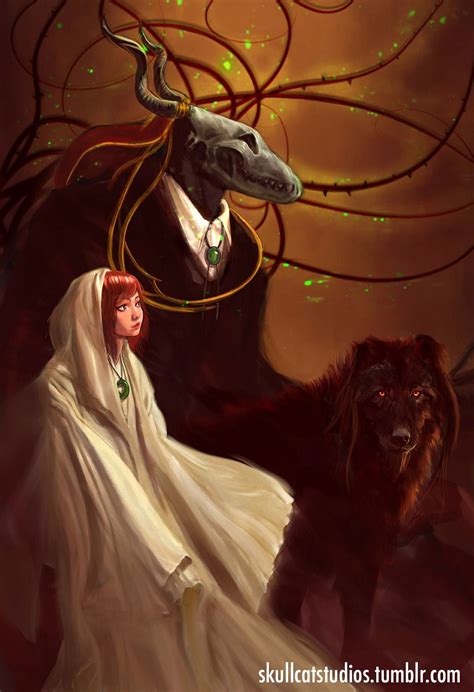 Ancient Magus Bride Fanart By Skullcatstudios Chise Hatori The Ancient