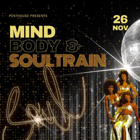 Mind Body And Soultrain 🪩 Couples And Single Ladies Penthouse Playrooms