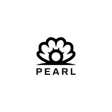 Premium Vector Pearl Logo Design Vector Illustration Isolated Background