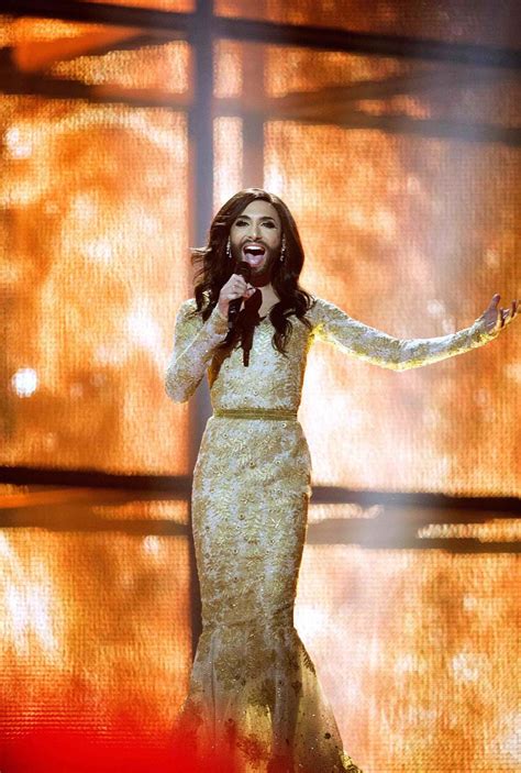 Eurovision song contest in kopenhagen ging die österreicherin mit ihrem song rise like a phoenix ins rennen. Conchita Wurst takes the crown at this year's Eurovision ...