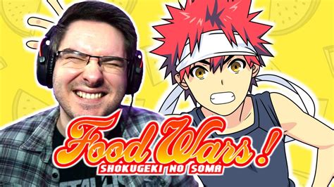 Food Wars Opening 1 7 Reaction Anime Op Reaction Youtube