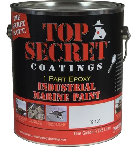 Professional (or artist) and student quality. TS-100 Silicone Epoxy, Quart by Top Secret Coatings