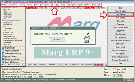 How To Create Shortcut Button In Marg Software