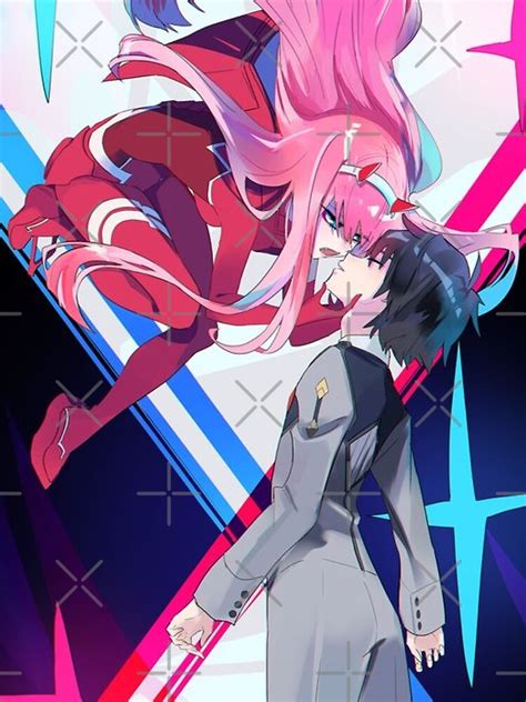 Darling In The Franxx Hiro And Zero Two T Shirt For Sale By Ltgs19