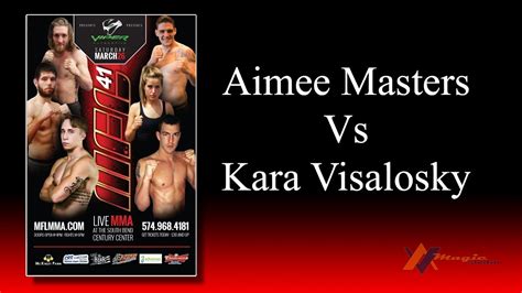 Fight 12 Aimee Masters Vs Kara Visalosky Youtube