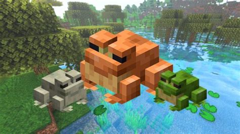 Minecraft Frogs How To Tame Breed And Make Froglights Pcgamesn