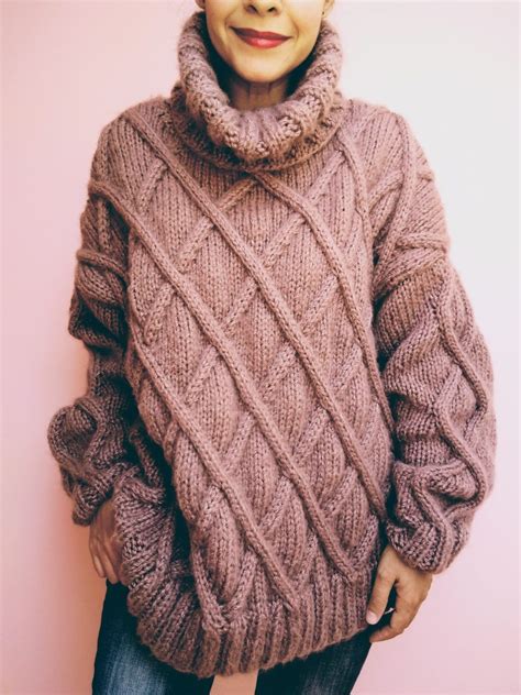 Suéter Para Mujer A Dos Agujas Tutorial Gratis Tejidos Kirikiri