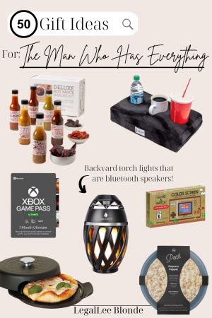 50 Gift Ideas For The Man Who Has Everything