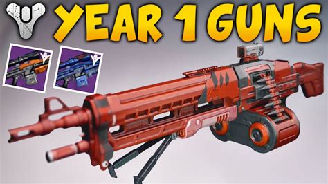 Destiny: YEAR 1 WEAPONS RETURNING! Stat Comparisons & New ...