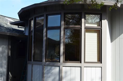Site Built Marvin Bow Window Using Marvin Casements And Marvin