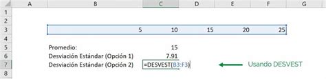 Desviación Estándar En Excel Cómo Calcularla Fácilmente