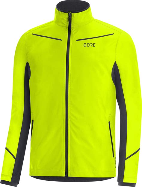 Gore Wear R3 Gore Tex Infinium Partial Jacket Men Neon Yellowblack