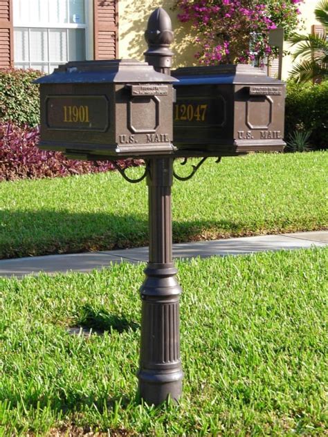 The Superb Of Decorative Mailbox Designs Mailbox Design Residential