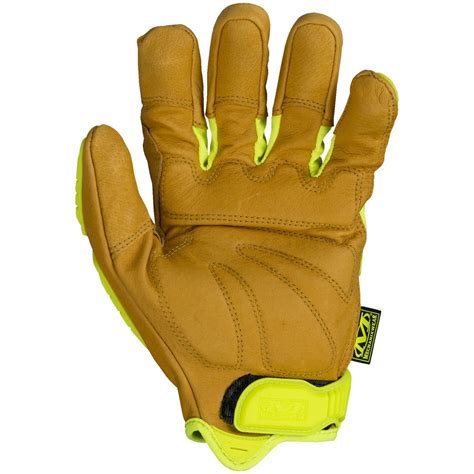 Mechanix Cg40 Hi Viz Heavy Duty Impact Leather Glove