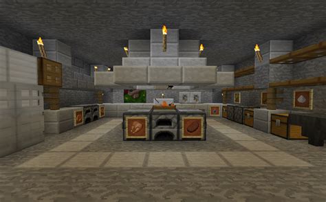 Minecraft Projects: Minecraft Kitchen: with Functional Food Dispensers