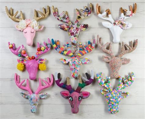 See more ideas about paper crafts, paper toys, paper art. Decorate a Papier Mache Deer Head - Handmade KidsHandmade Kids