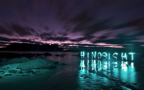 Light Painting Sea Long Exposure Reflection Beach Glowing Clouds