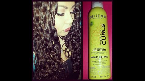 Marc Anthony Strictly Curls Styling Foam Review Youtube