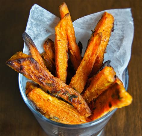 Instructions cut sweet potatoes into 1/4 fries. Healthy and Gourmet: Baked Sweet Potato Fries