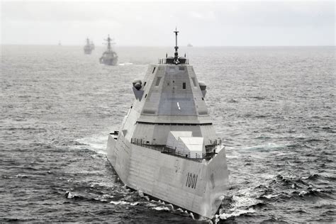 Navy Wants To See Big Uptick In Zumwalt Class Destroyer Operations Over