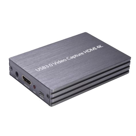 4k hdmi recording box hd video capture card 1080p video recorder driverless for game live gdeals
