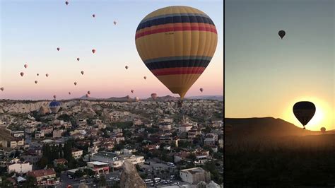 Kapadokya Kapadocja Turkey Turcja Hot Air Balloons Goreme And