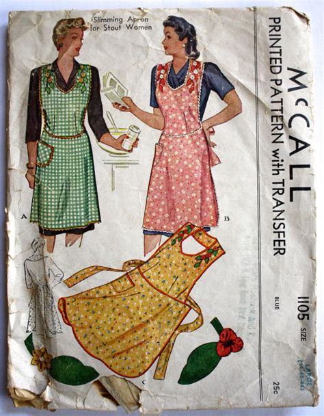 Pin On Vintage And Retro Apron Patterns