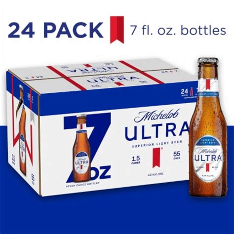 Michelob Ultra Domestic American Lager Beer 24 Pk 7 Fl Oz Jay C