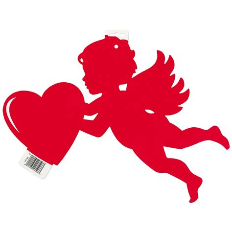 Paper Cut Out Cupid Valentine Decoration