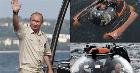 Vladimir Putin Plunges New Depths In Crimea As He Tries Out A Scientific Submarine World News