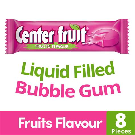 Buy Center Fruit Fruits Flavour Bubble Gum Stick Pack 4248 G Pack