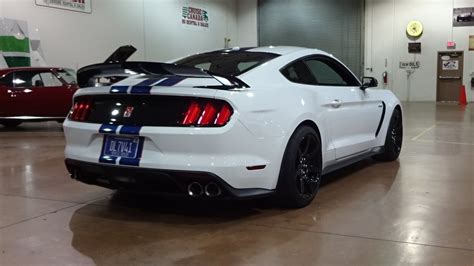 2017 Ford Mustang Shelby Gt350r In White Paint And Engine Sound On My Car
