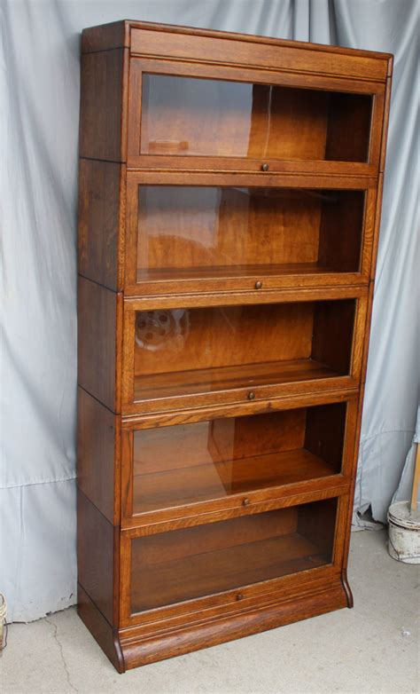 Bargain Johns Antiques Antique Oak Barrister Bookcase Bargain John