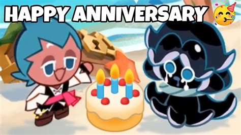 A Very Special Day For Squid Ink And Sorbet Shark Cookie 🥳 Youtube