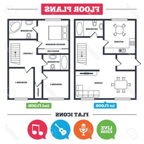 Floor Plan Vector Icons At Collection Of Floor Plan