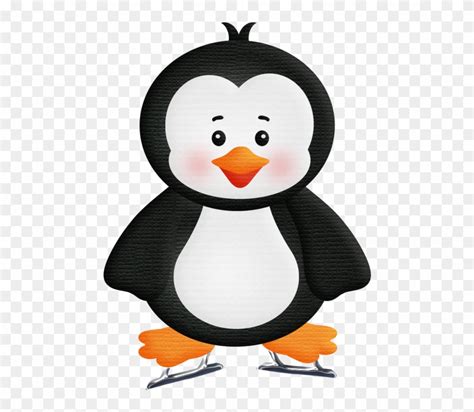 Clipart Cute Winter Clipart Cute Penguins Premium Vector