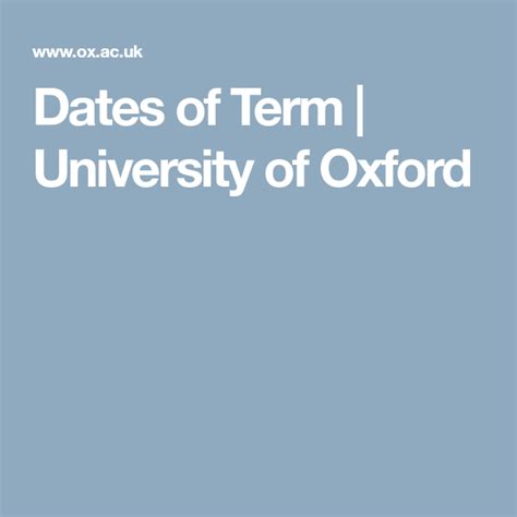 Monday 3 september in the week commencing monday 3 september. Dates of Term | University of Oxford | Oxford university ...