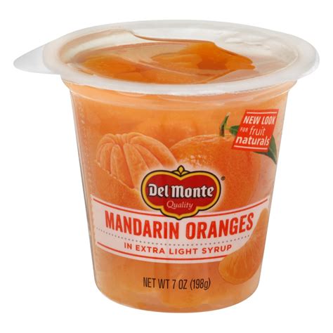 Mandarin Oranges In Extra Light Syrup Del Monte 7 Oz Delivery