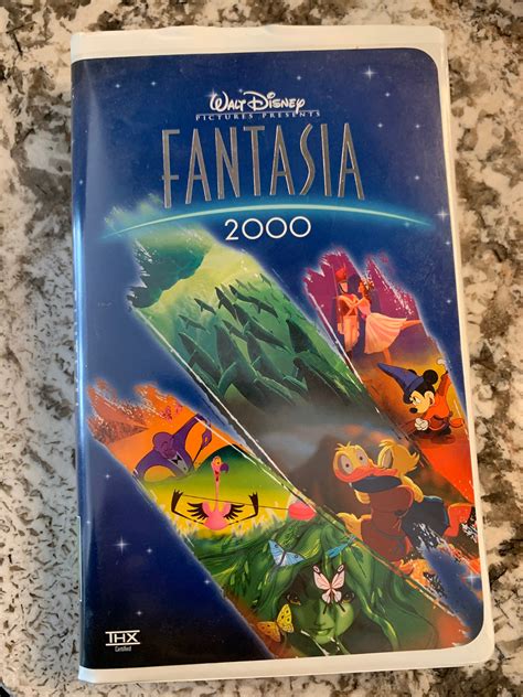 Walt Disney Pictures Presents Fantasia 2000 Vhs Etsy