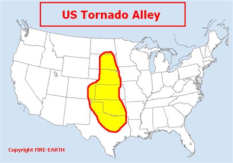 Tornado Alley Map Fasrml